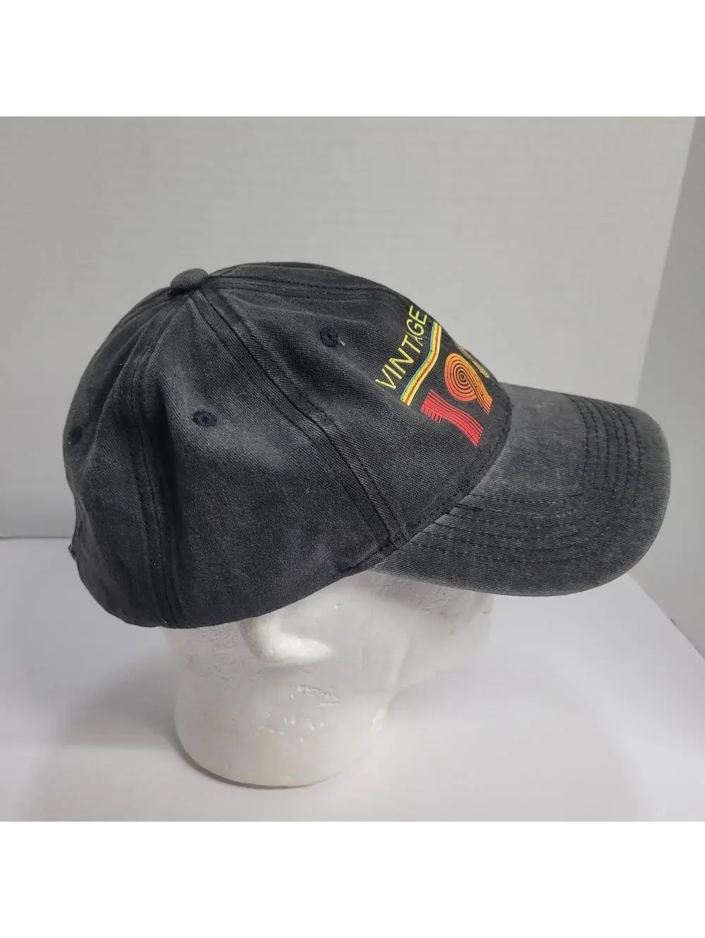 1984 Retro Trucker Hat '84 Vintage Snapback Black Adjustable